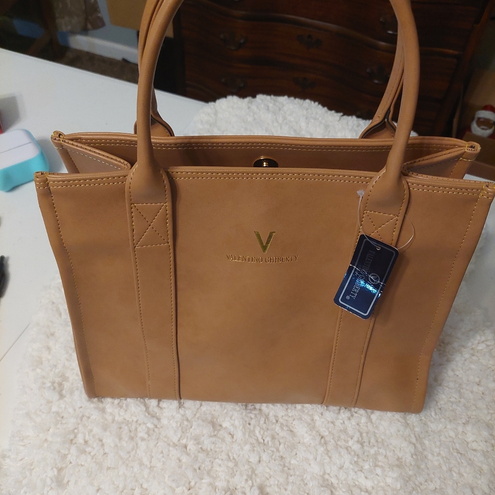 Valentino (Japanese line) Ghiberty brown leather NWT